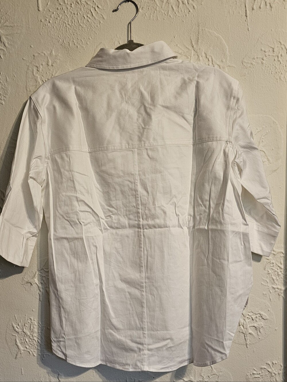Women's Xsp White Cinch Waist 3/4 Sleeve Carla Rockmore — image 3 of 8